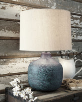 Bay Furniture Gallery - Ashley Furniture - Malthace Lighting - Table Lamp (Set of 2) / Patina - L207304X2